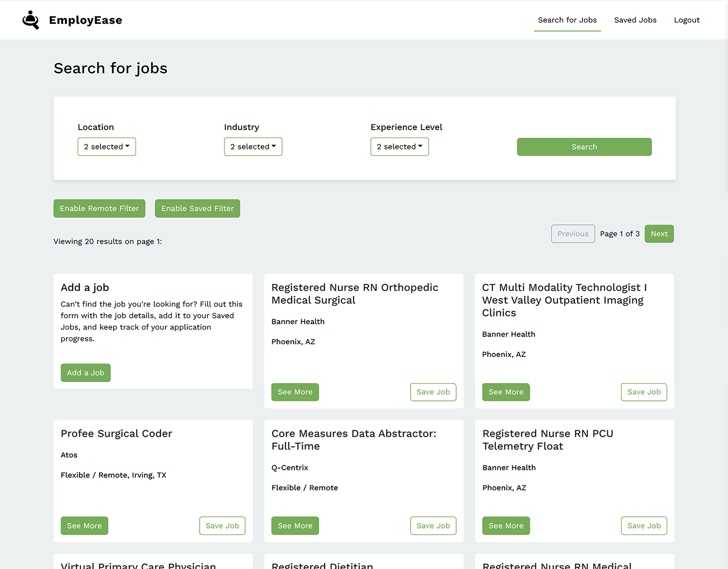 Streamlining the job application process on a unified platform to reduce complexity and increase efficiency.